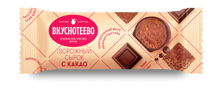 Сырок глазированный с какао 23%, 40 г