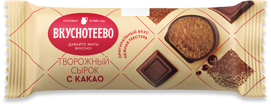 Сырок глазированный с какао 23%, 40 г